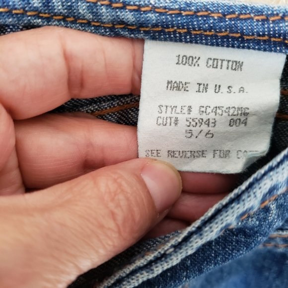 Vintage XOXO Beaded Floral Jeans - Picture 8 of 9